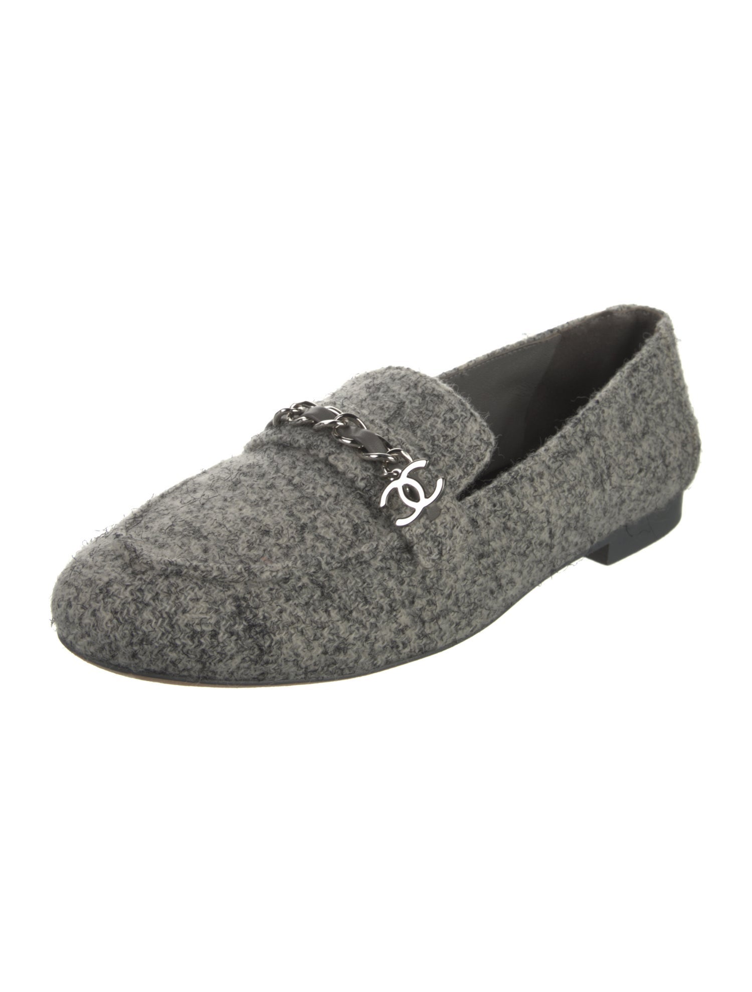 Chanel 2019 Interlocking CC Logo Loafers