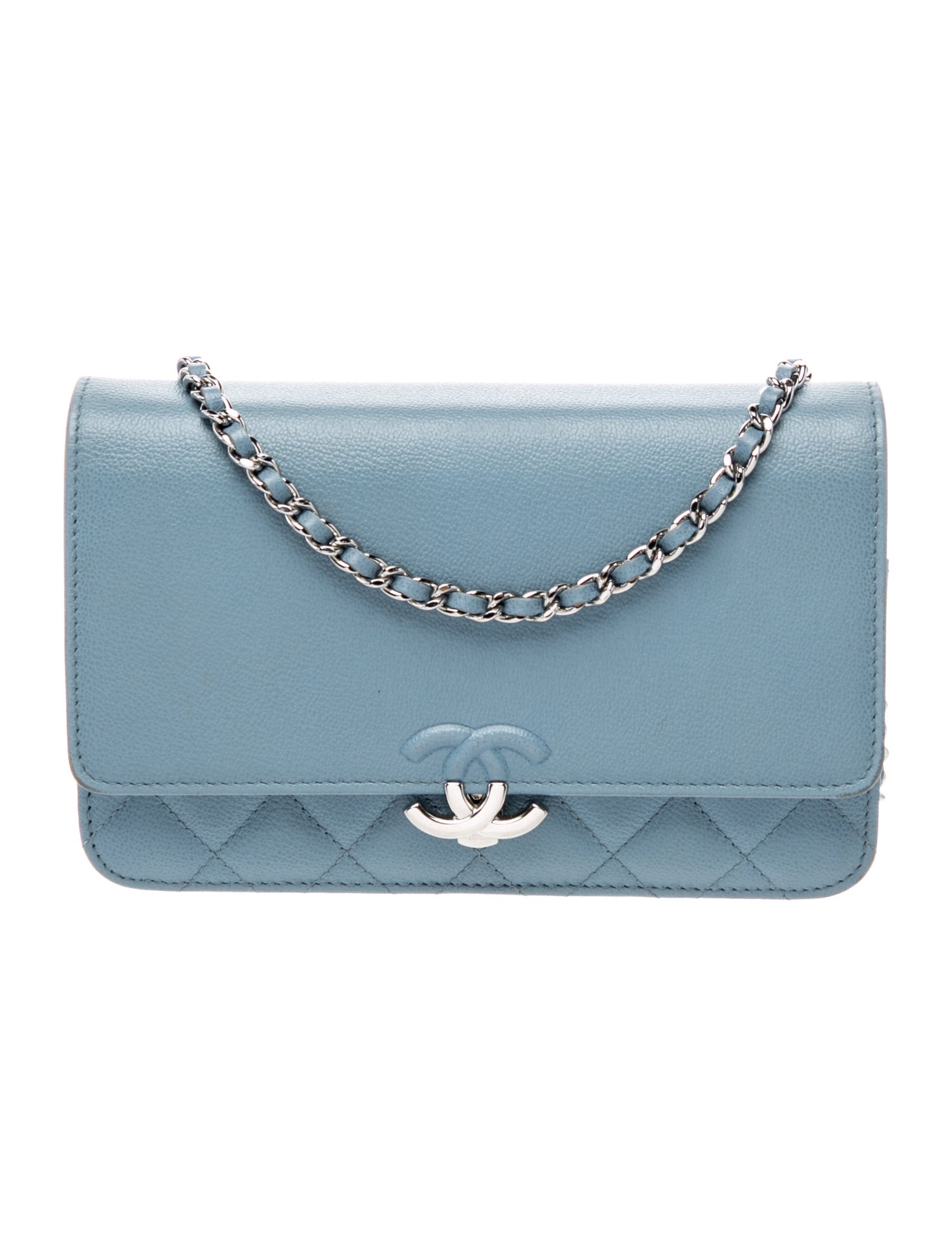 Chanel CC Box Wallet On Chain