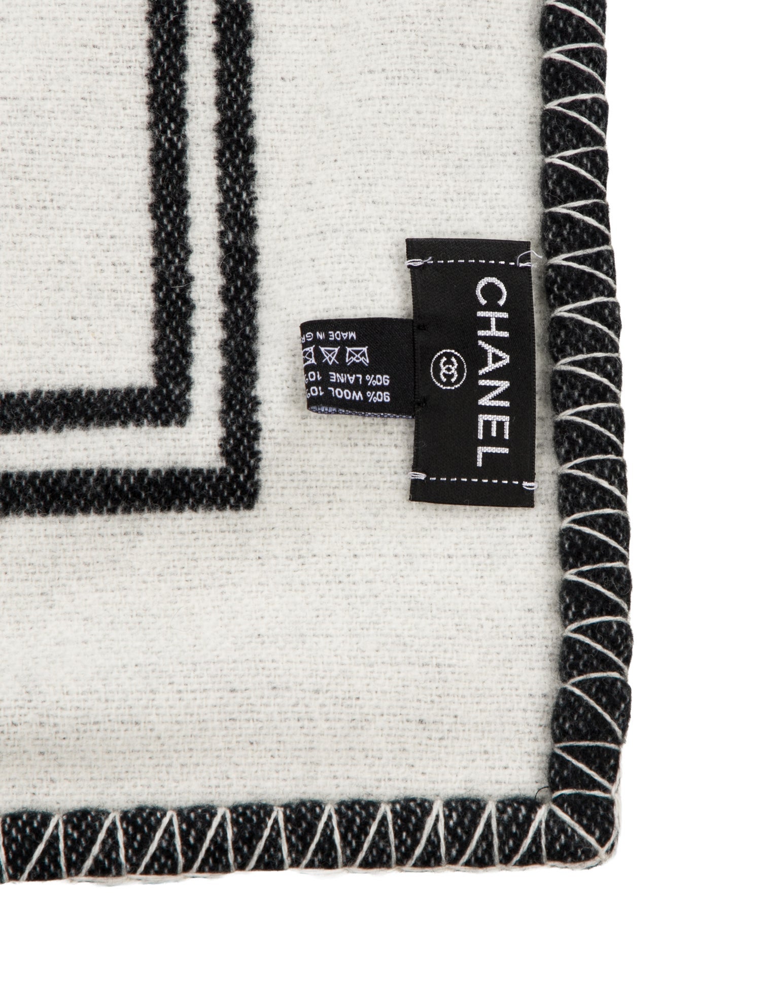 Chanel CC Throw Blanket