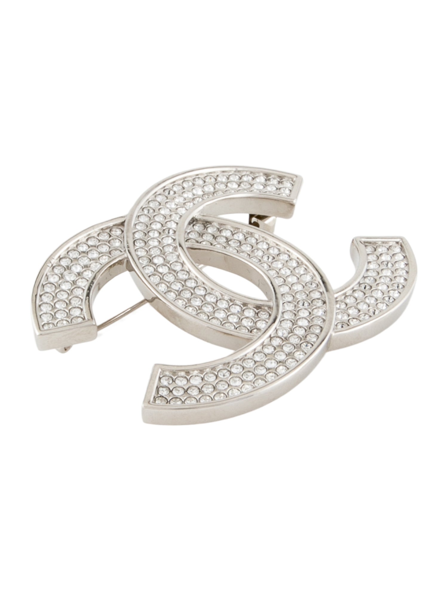 Chanel 2025 Strass CC Brooch