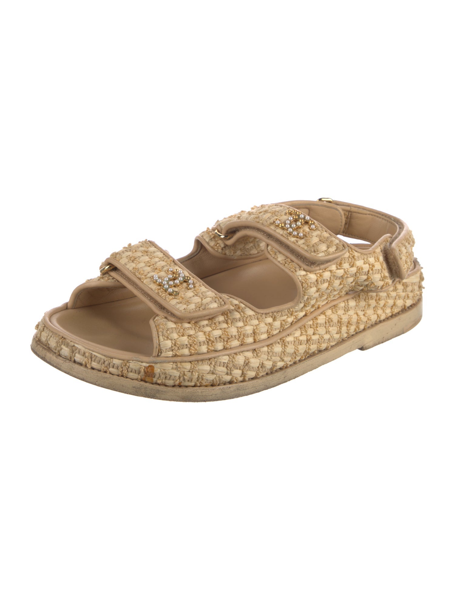 Chanel 2020 Gate No. 5 Slingback Sandals