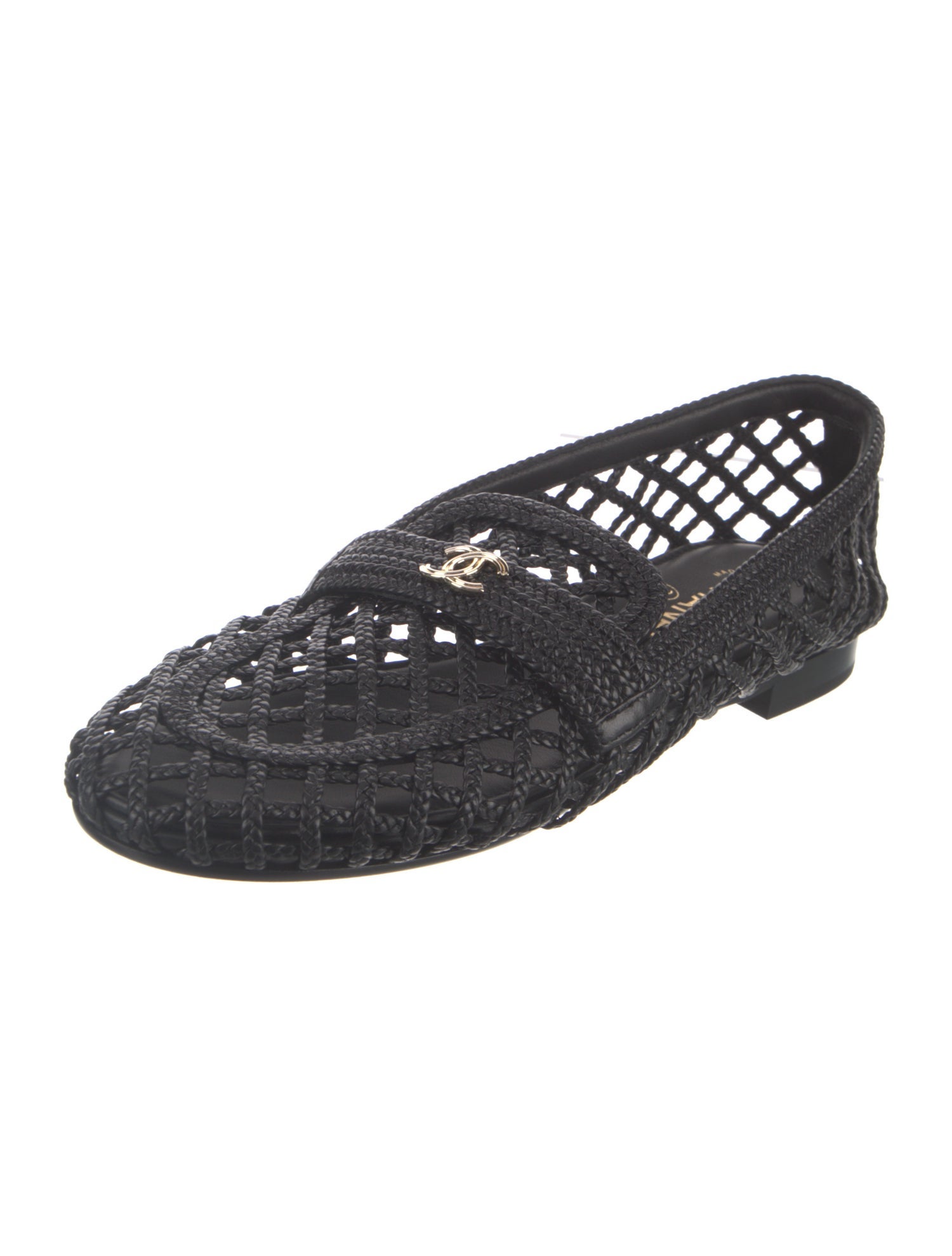 Chanel 2026 Interlocking CC Logo Flats