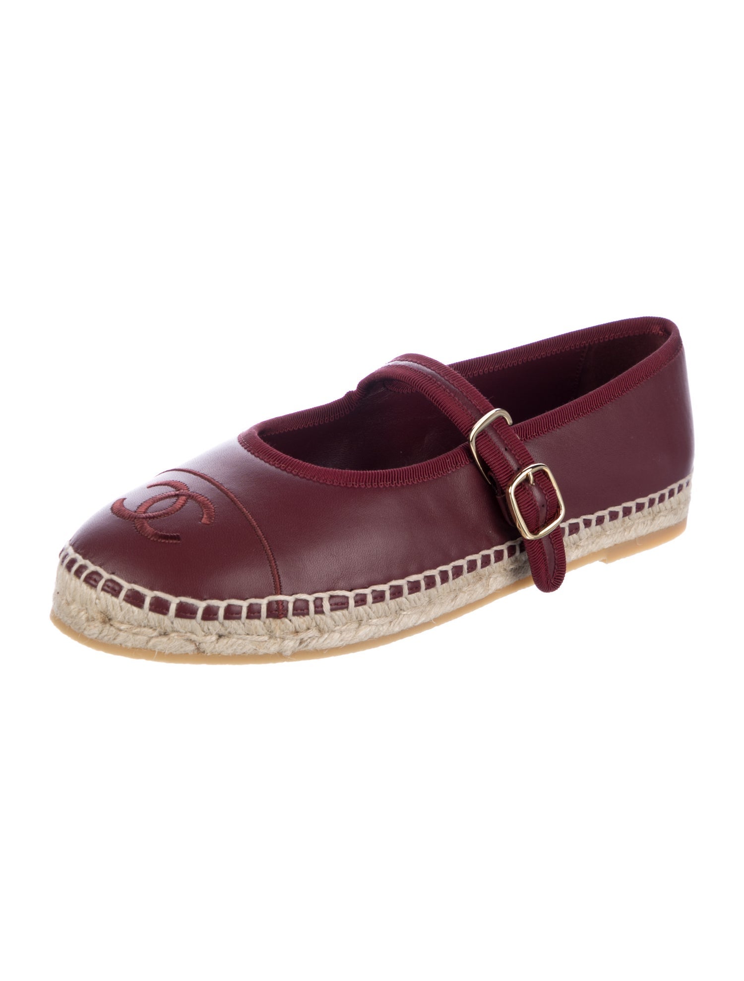 Chanel 2026 Interlocking CC Logo Espadrilles w/ Tags