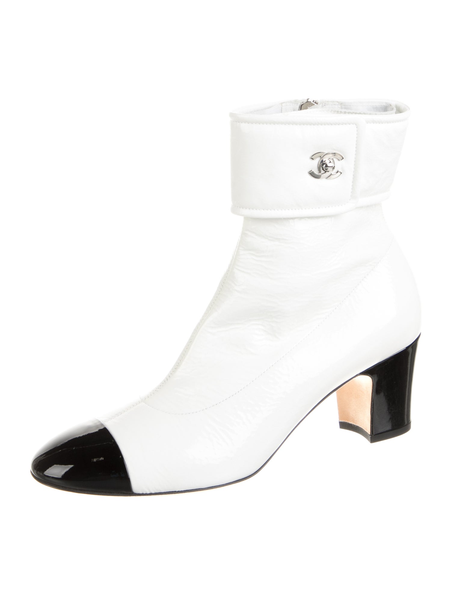 Chanel 2020 Interlocking CC Logo Boots