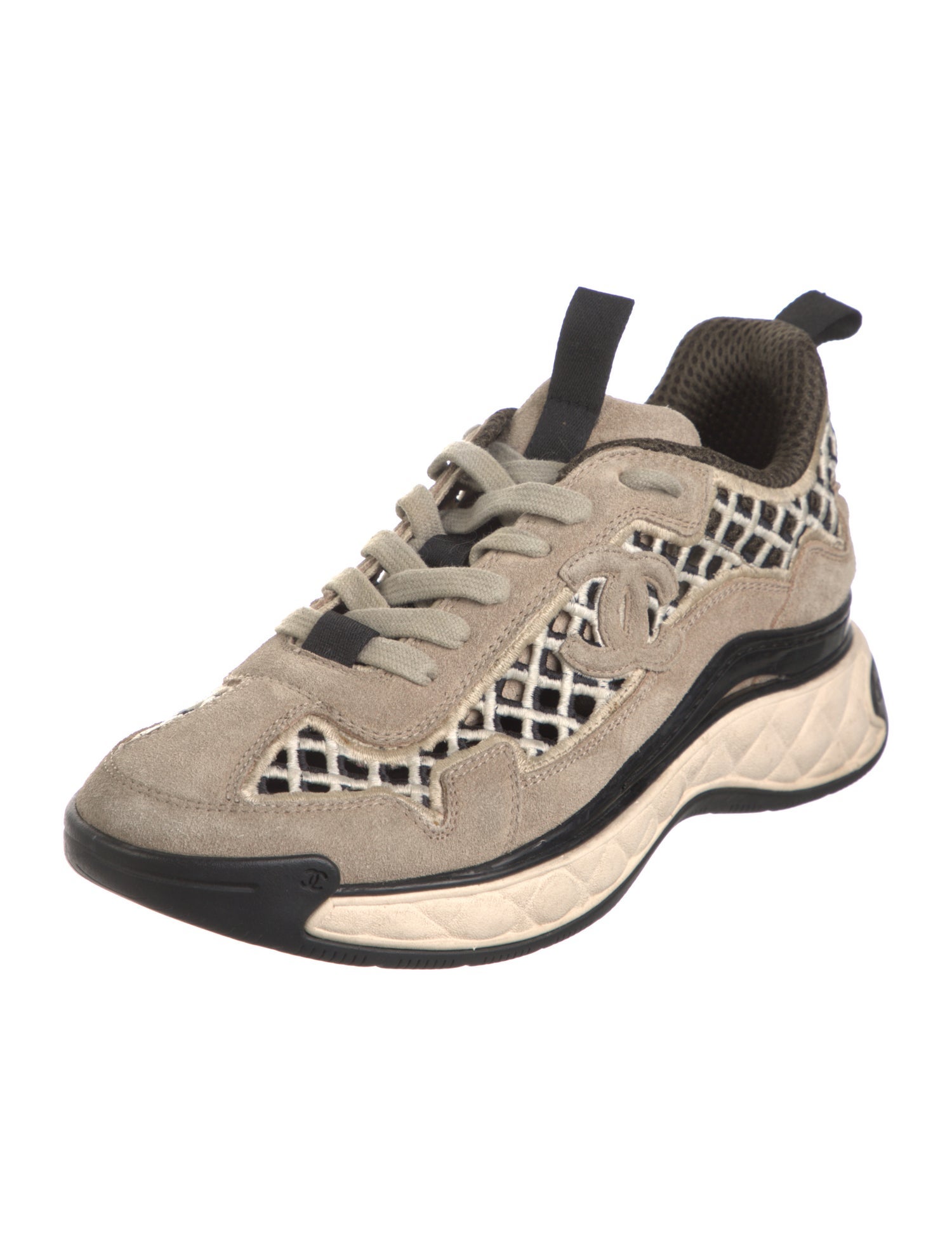 Chanel 2021 Interlocking CC Logo Sneakers