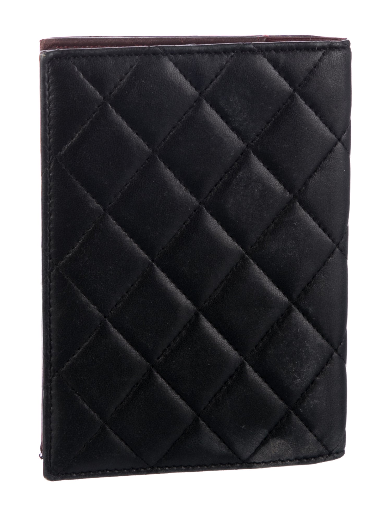 Chanel Quilted Passport Holder