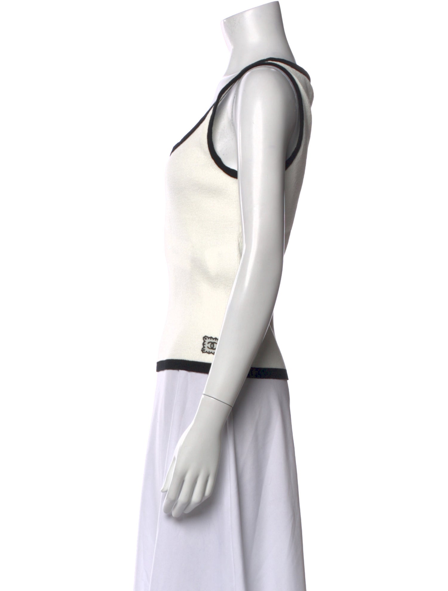 Chanel 2025 Scoop Neck Top w/ Tags