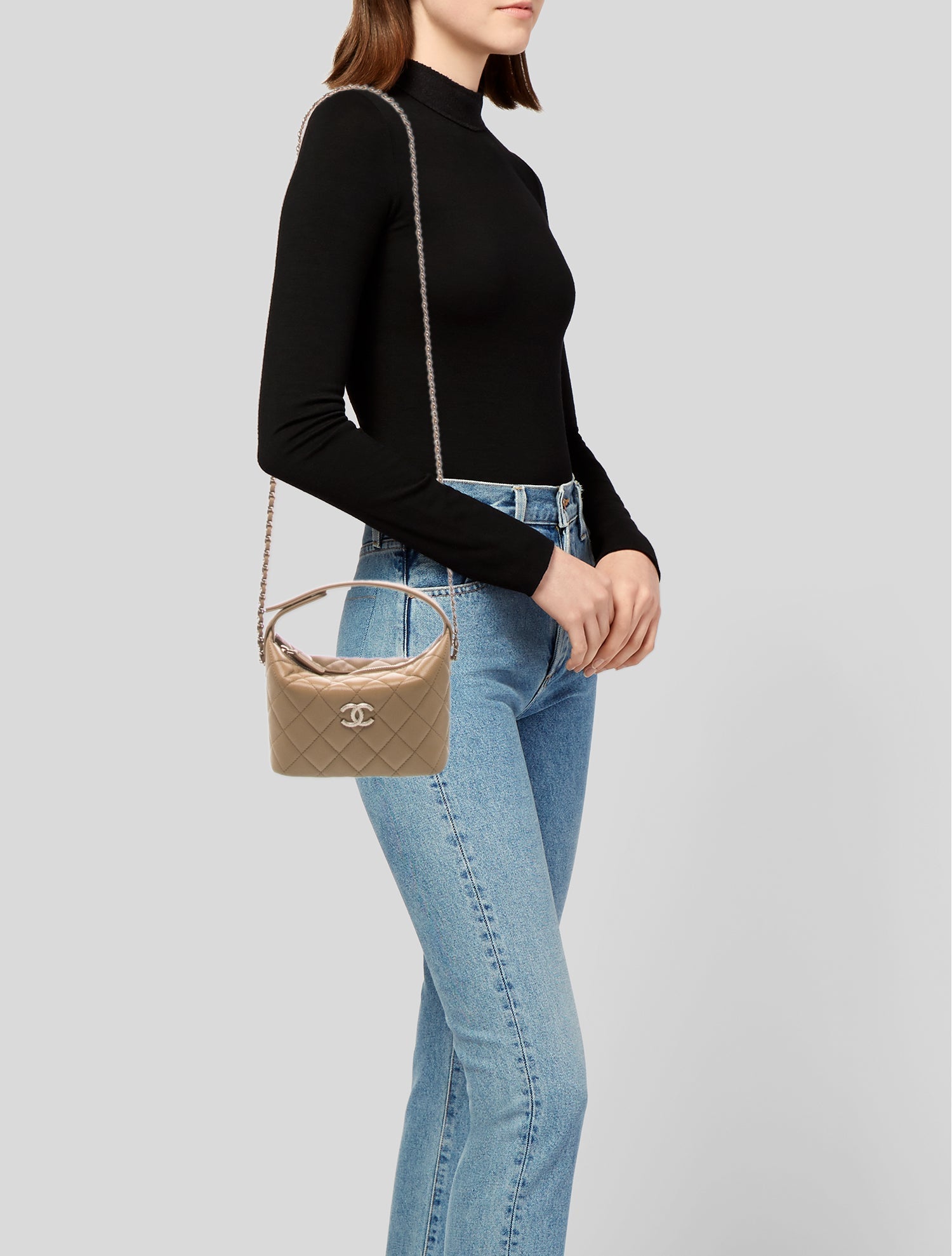 Chanel 2025 Quilted Hobo w/ Chain w/Tags