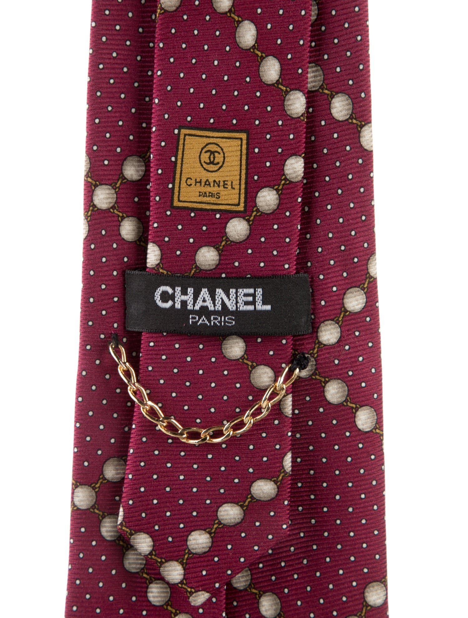 Chanel Vintage Silk Tie