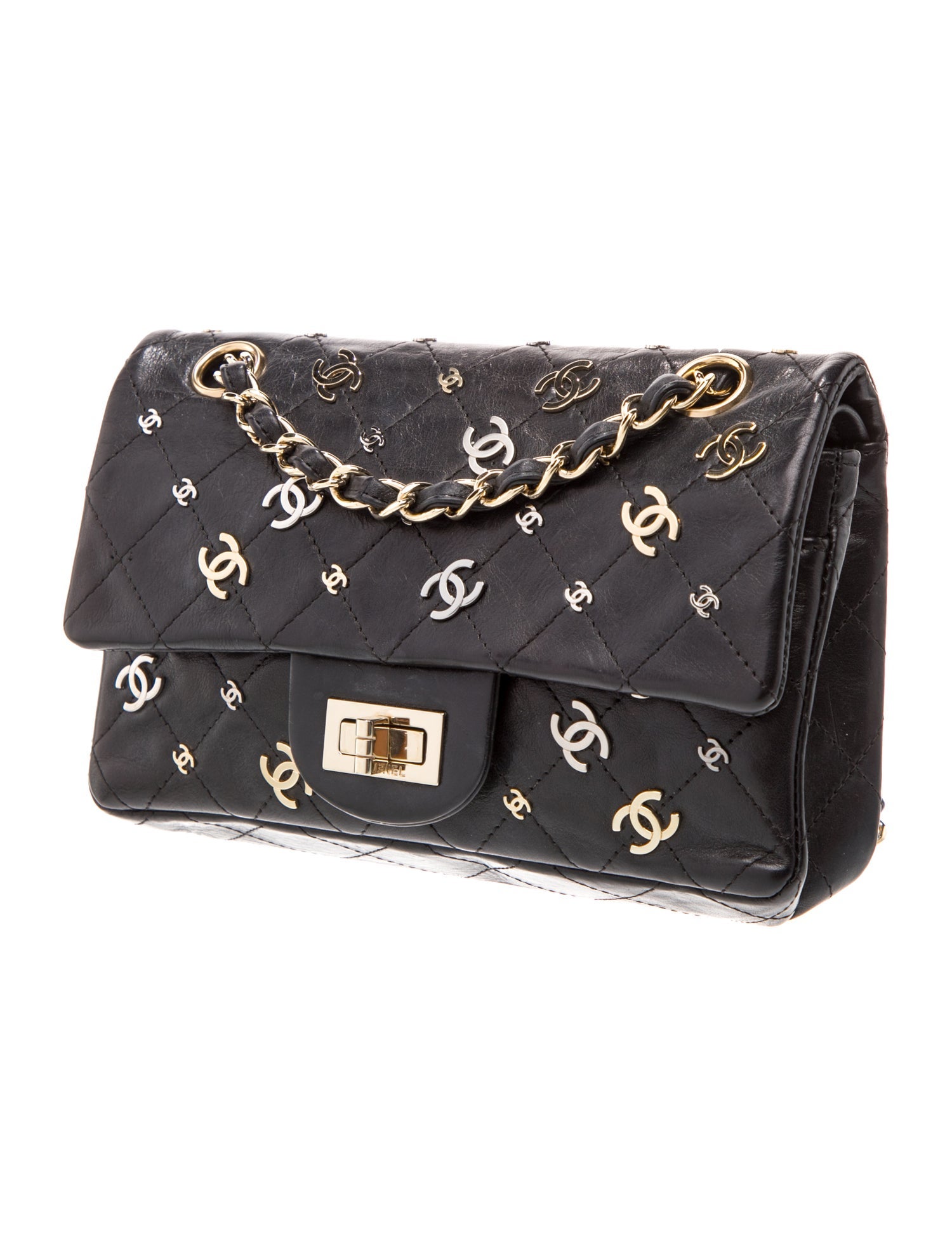Chanel Alligator Classic Jumbo Single Flap Bag - Brown Shoulder