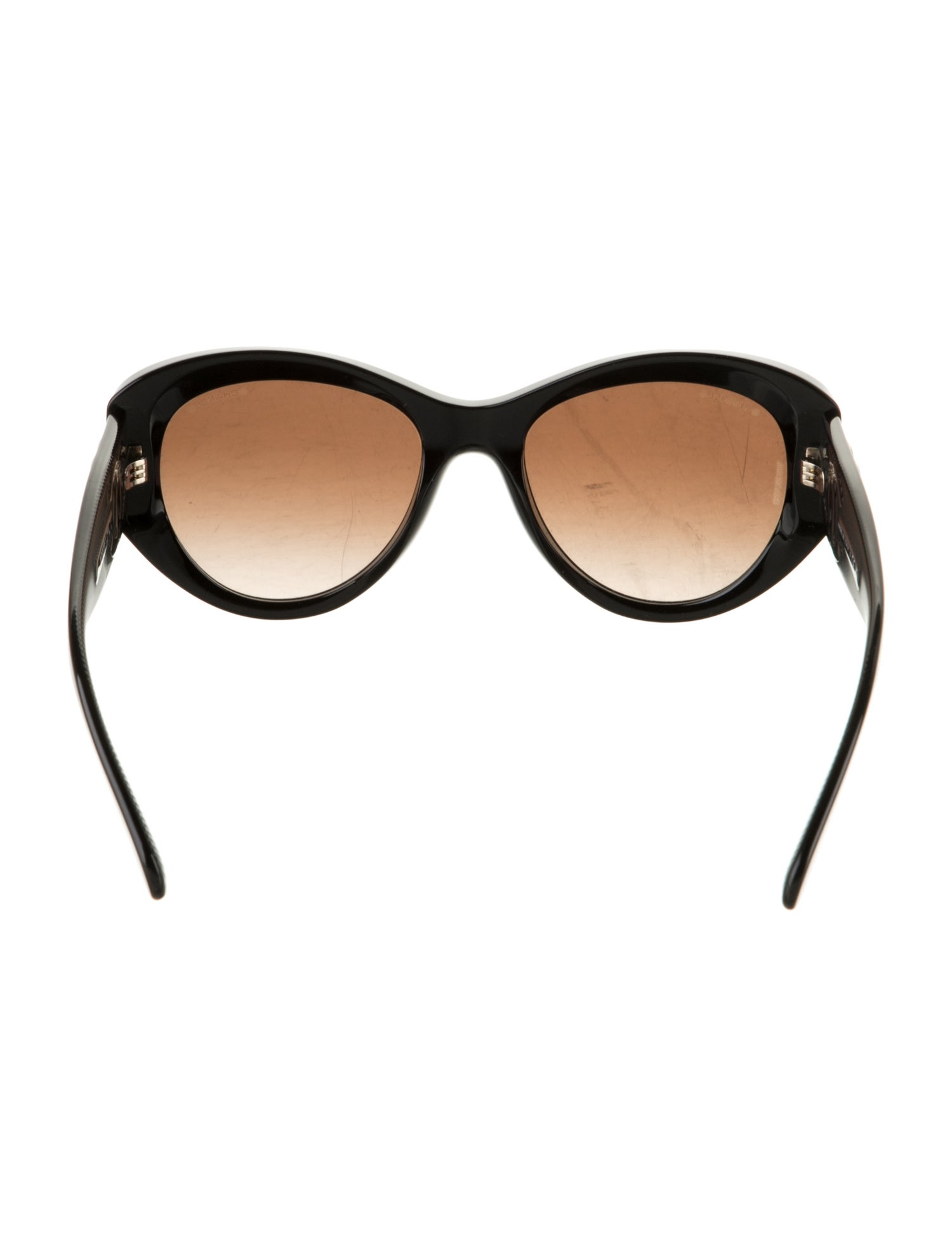 Chanel Interlocking CC Logo Cat-Eye Sunglasses