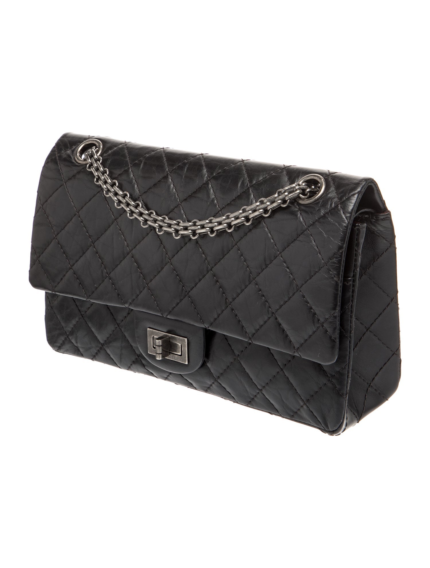 Chanel 2021 Perfect Fit Mini Flap Bag - Black Shoulder Bags