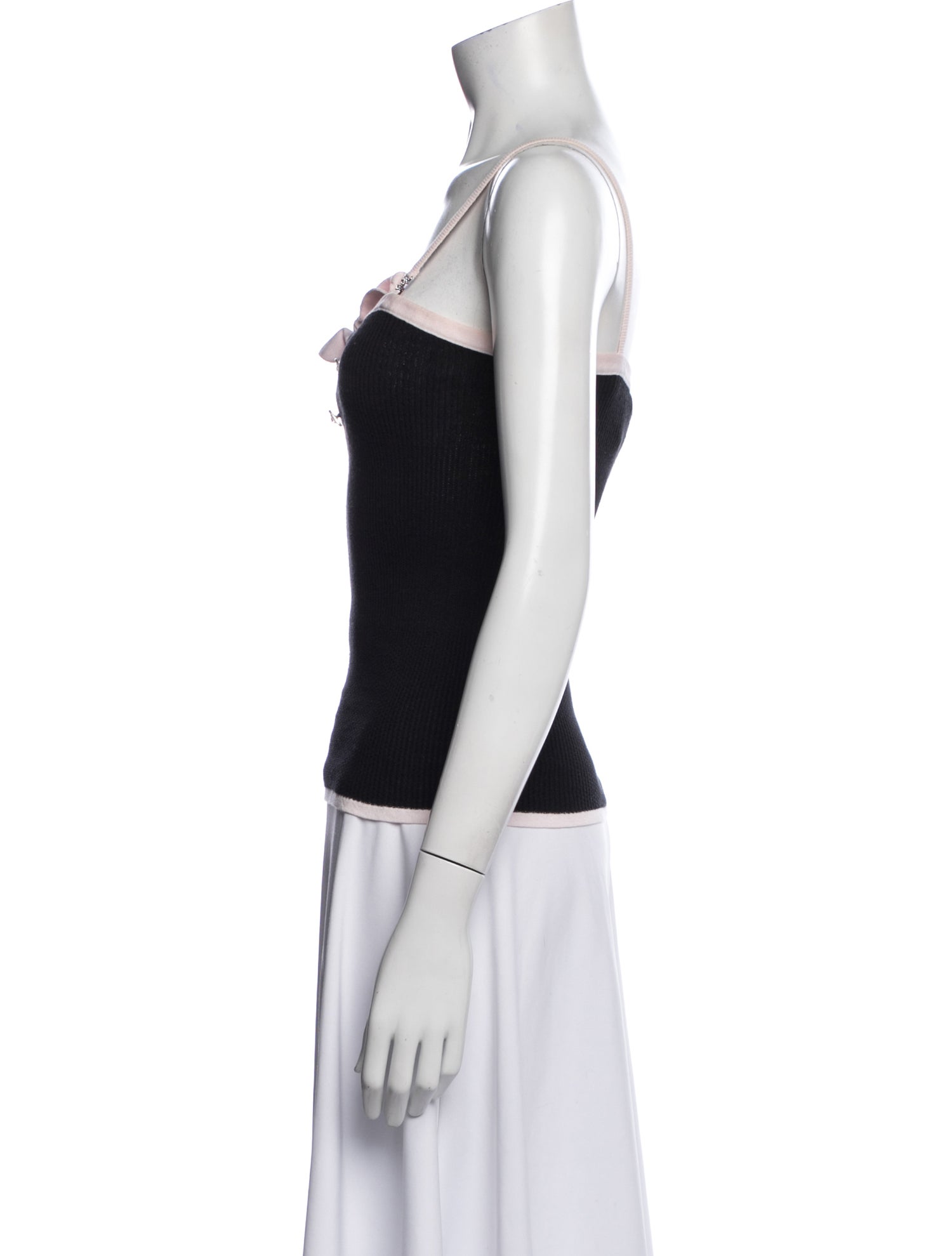 Chanel 2022 Square Neckline Top