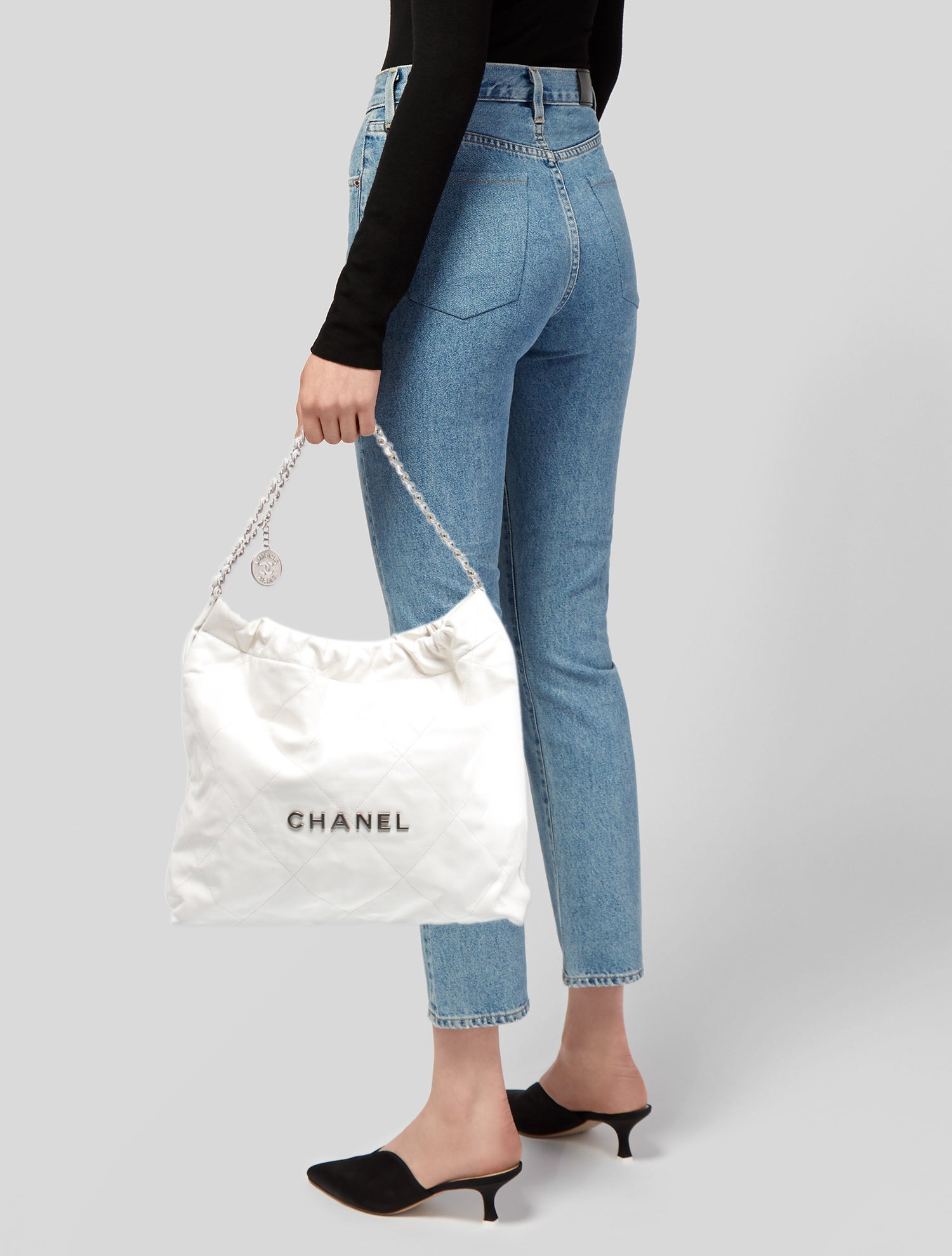 Chanel Small 22 Hobo w/ Pouch