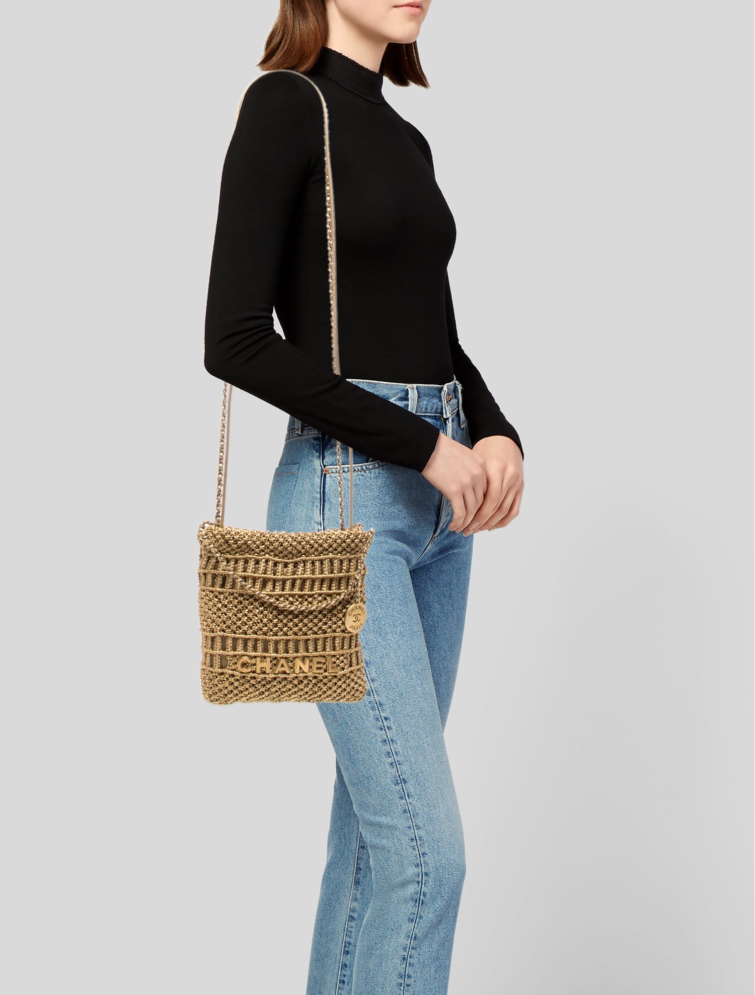 Chanel Macrame Mini 22 Hobo