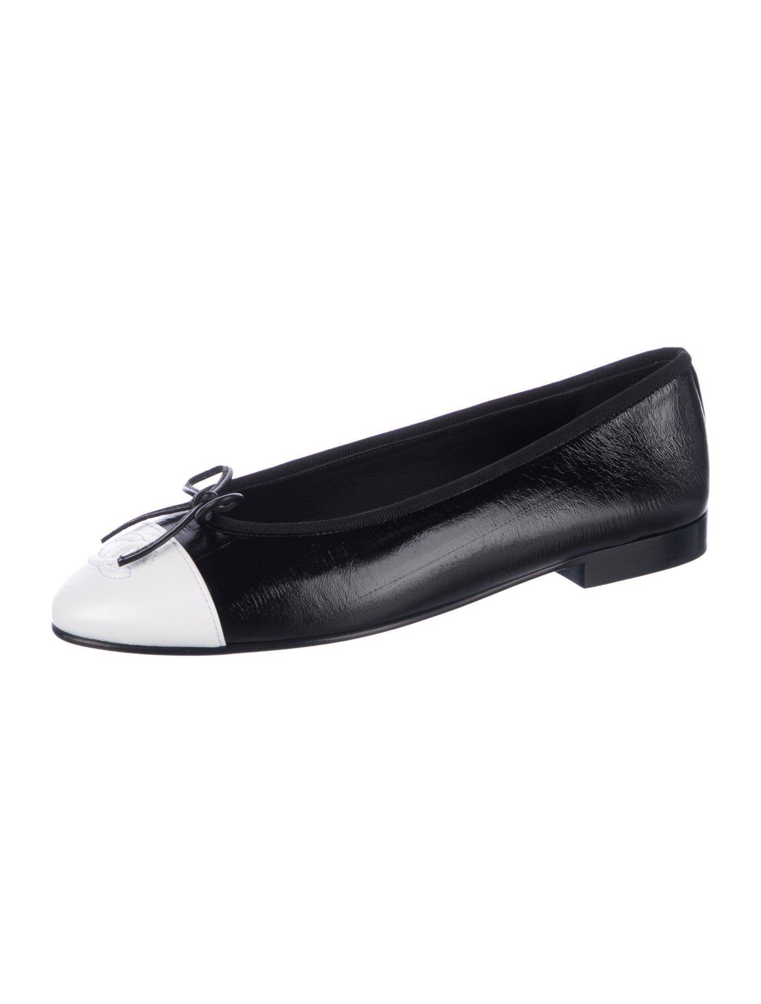 Chanel 2026 Interlocking CC Logo Ballet Flats