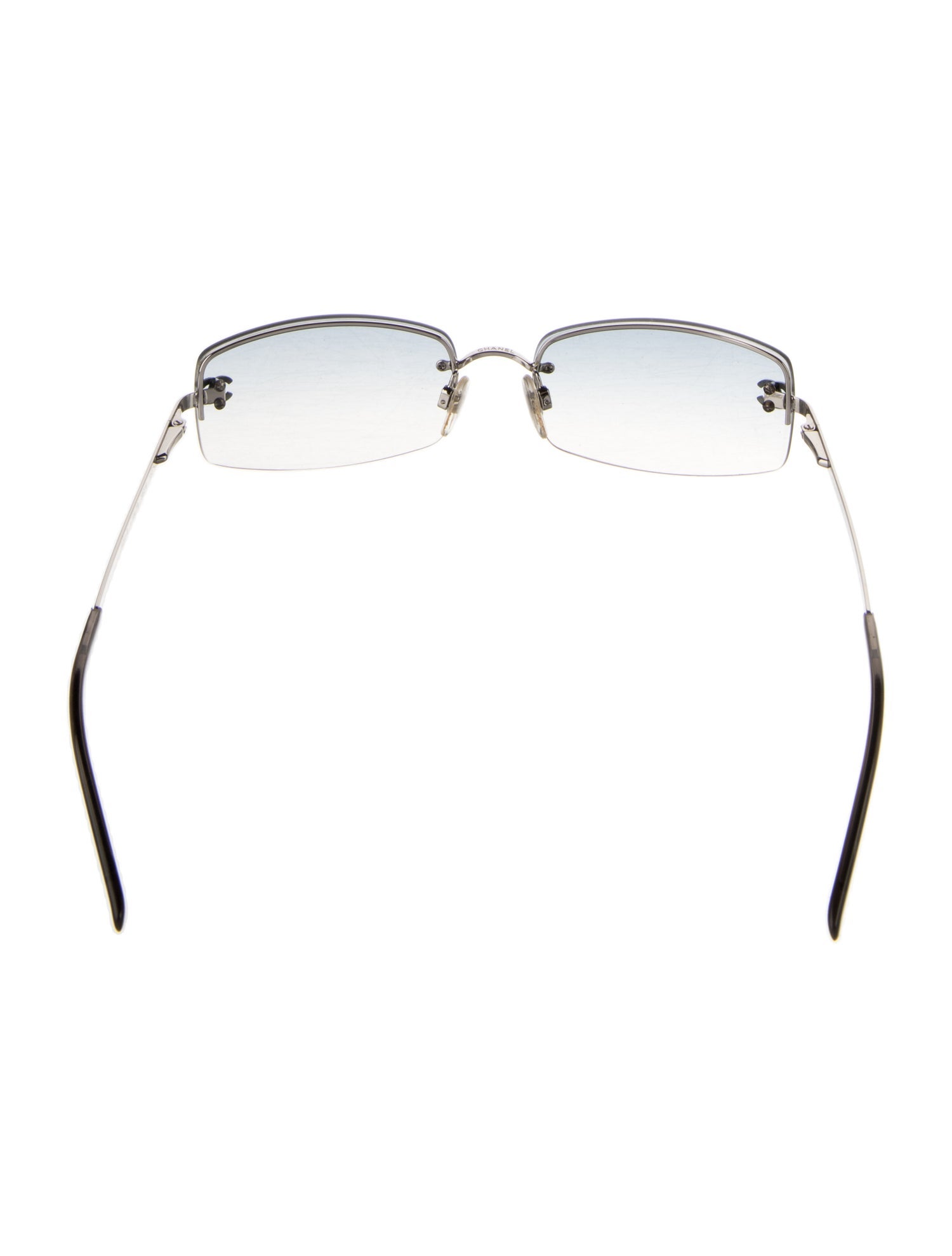 Chanel Interlocking CC Logo Square Sunglasses