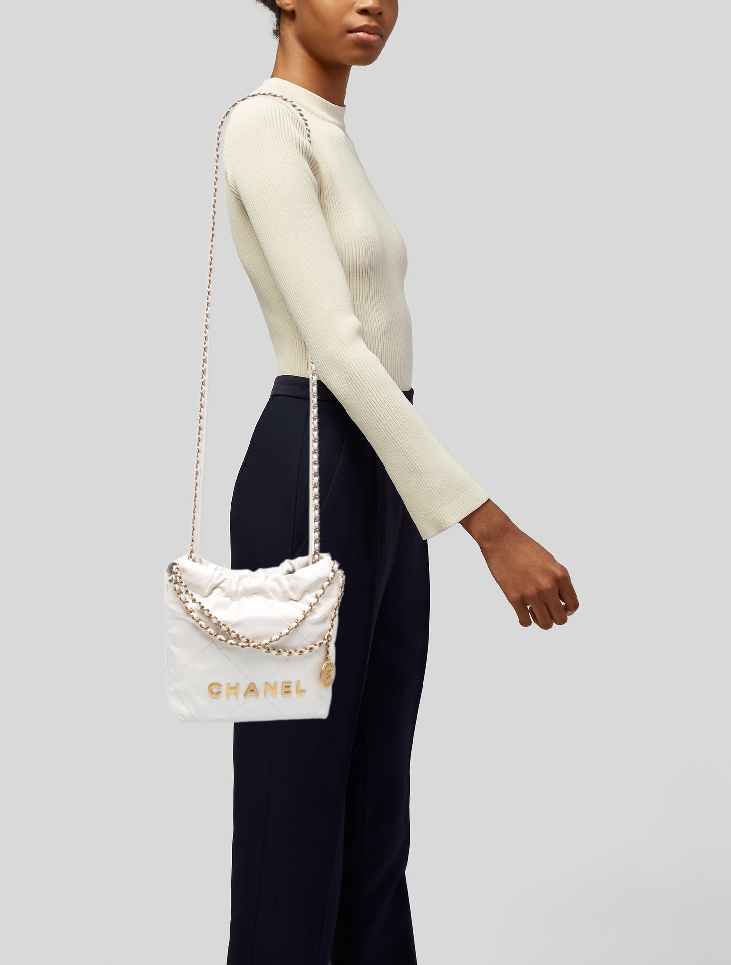 Chanel Mini 22 Hobo