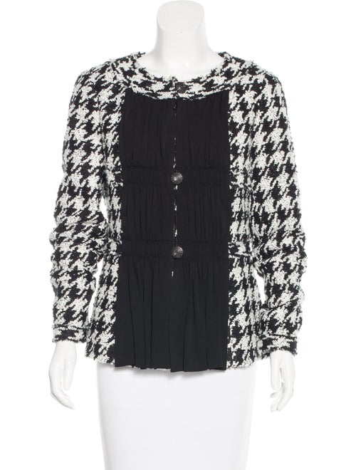 Chanel 2016 Tweed Jacket Black
