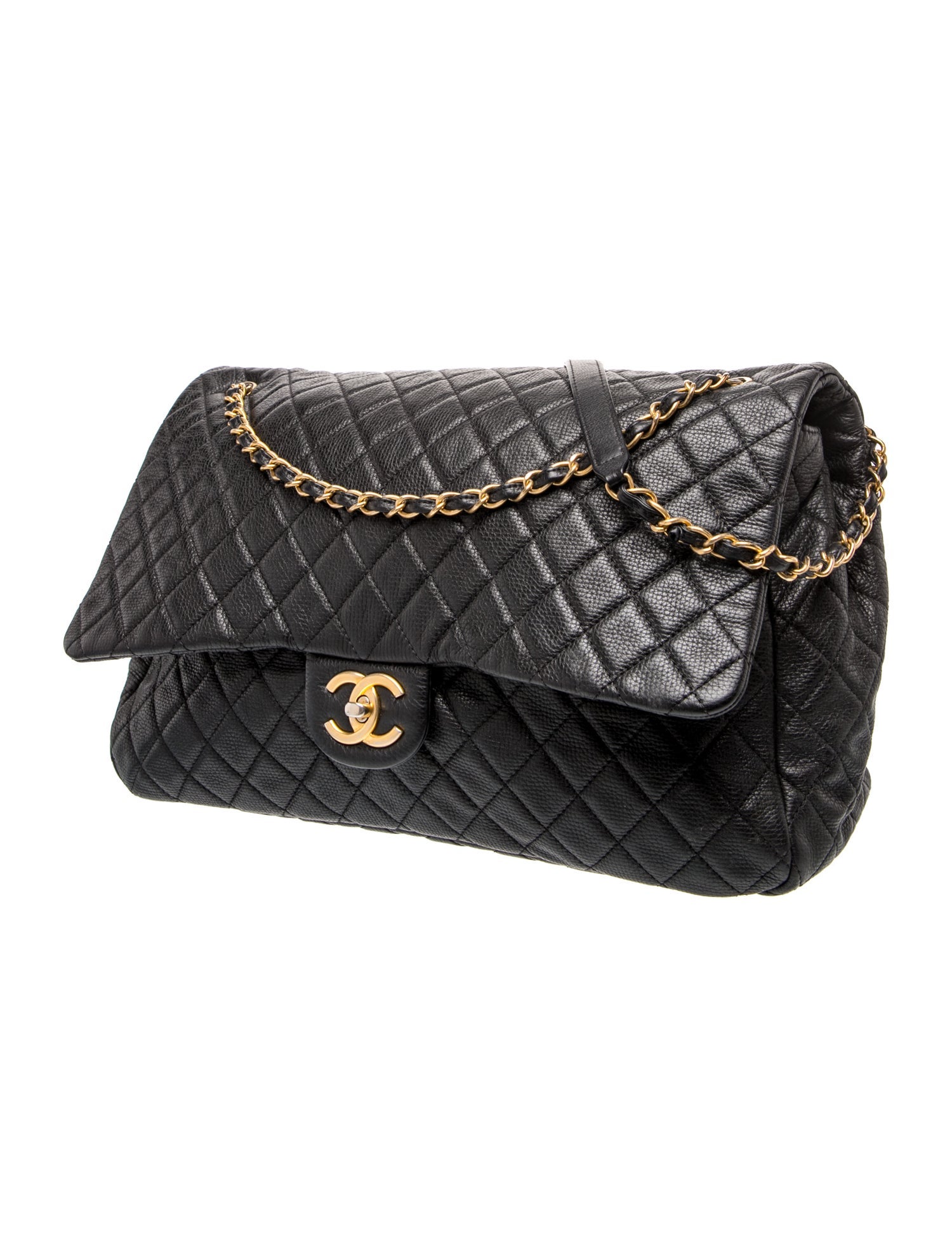 Chanel Pillow Crush Wallet On Chain - Black Crossbody Bags