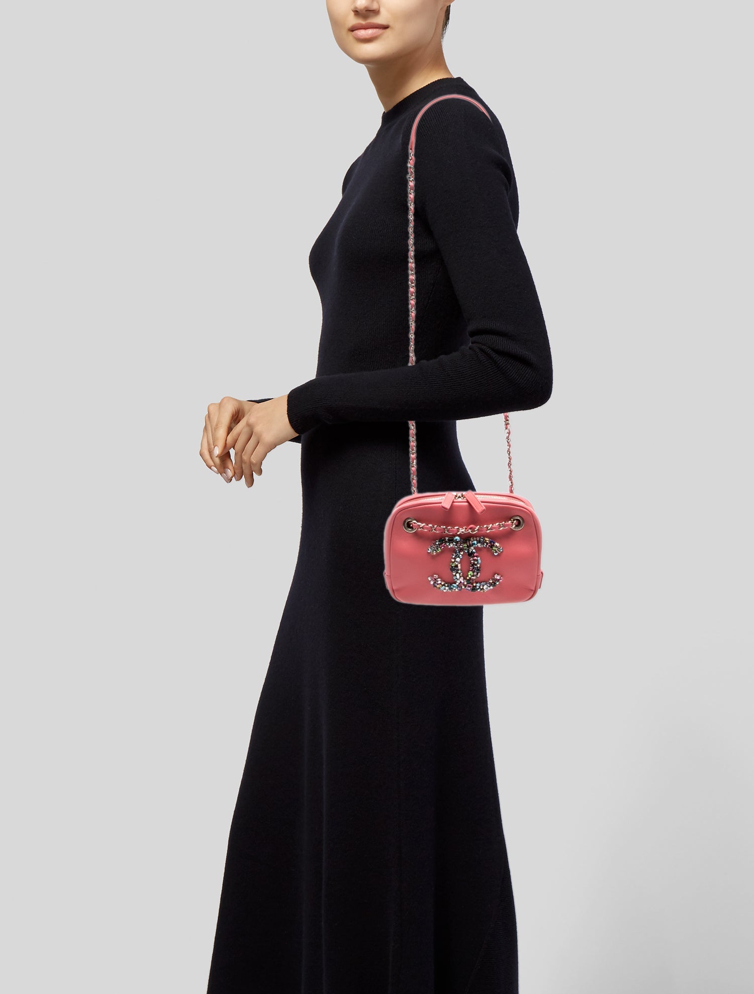 Chanel Crystal CC Shoulder Bag