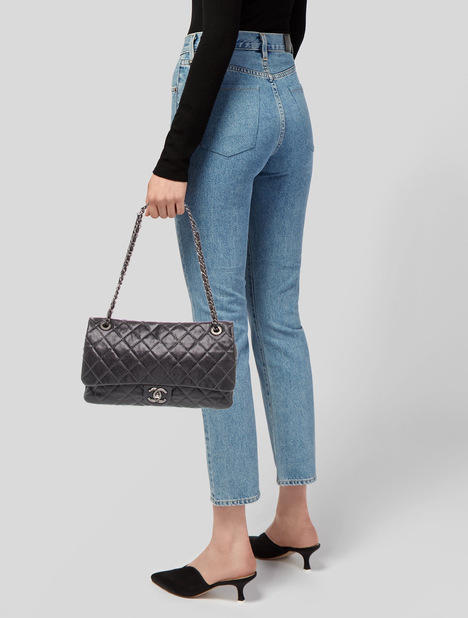 Chanel Paris-Bombay Jumbo Easy Flap Bag