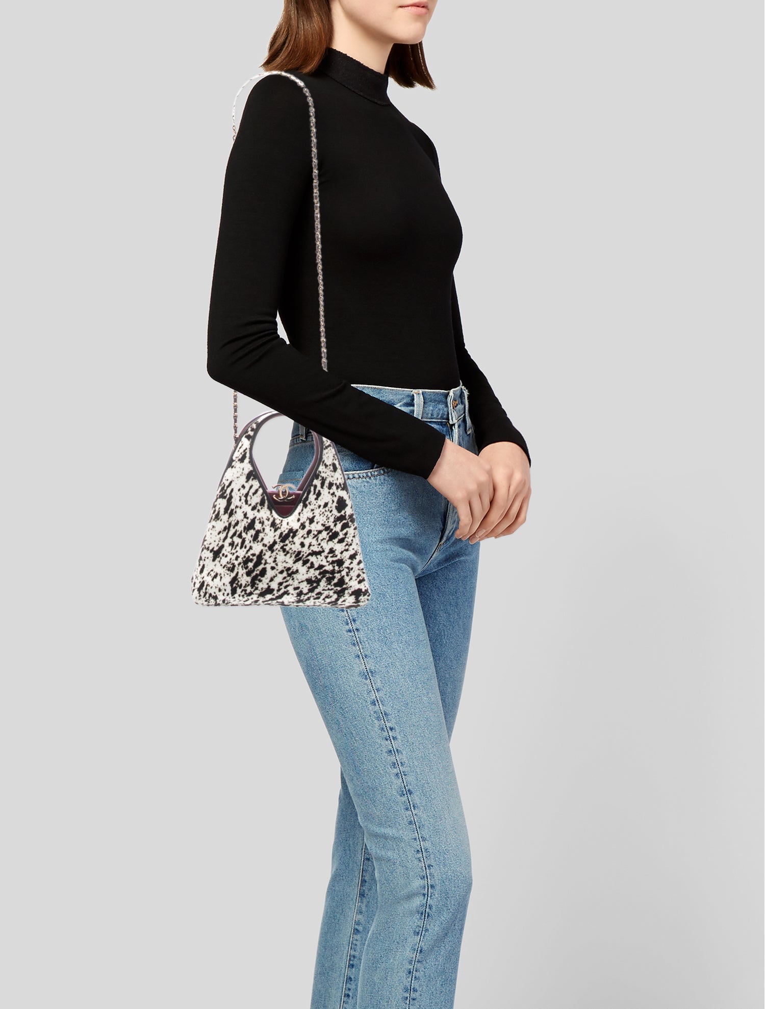 Chanel Kiss Lock Accordion Bag - Pink Shoulder Bags, Handbags