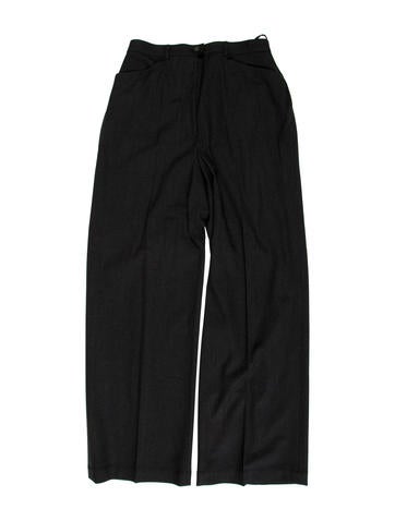 Chanel High-Rise Wide-Leg Pants