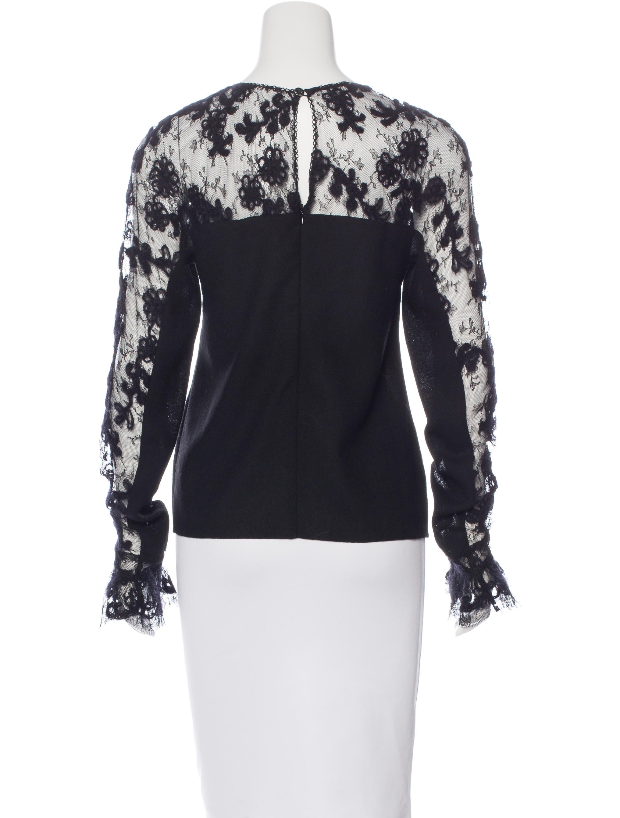 chanel camellia lace blouse clothing cha150476 the chanel camellia lace blouse clothing cha150476 the