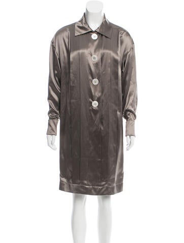 Chanel Silk Button-Up Dress