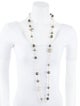 Chanel Lace Motif Bead & Pearl Necklace