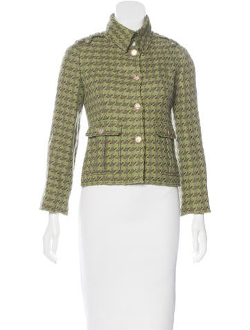 Chanel Silk-Blend Tweed Jacket