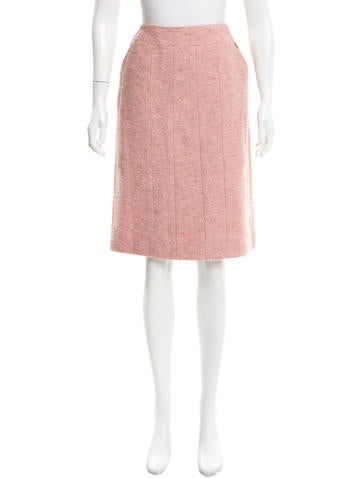 Chanel Wool Tweed Skirt