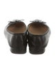 Chanel Leather Cap-Toe Flats