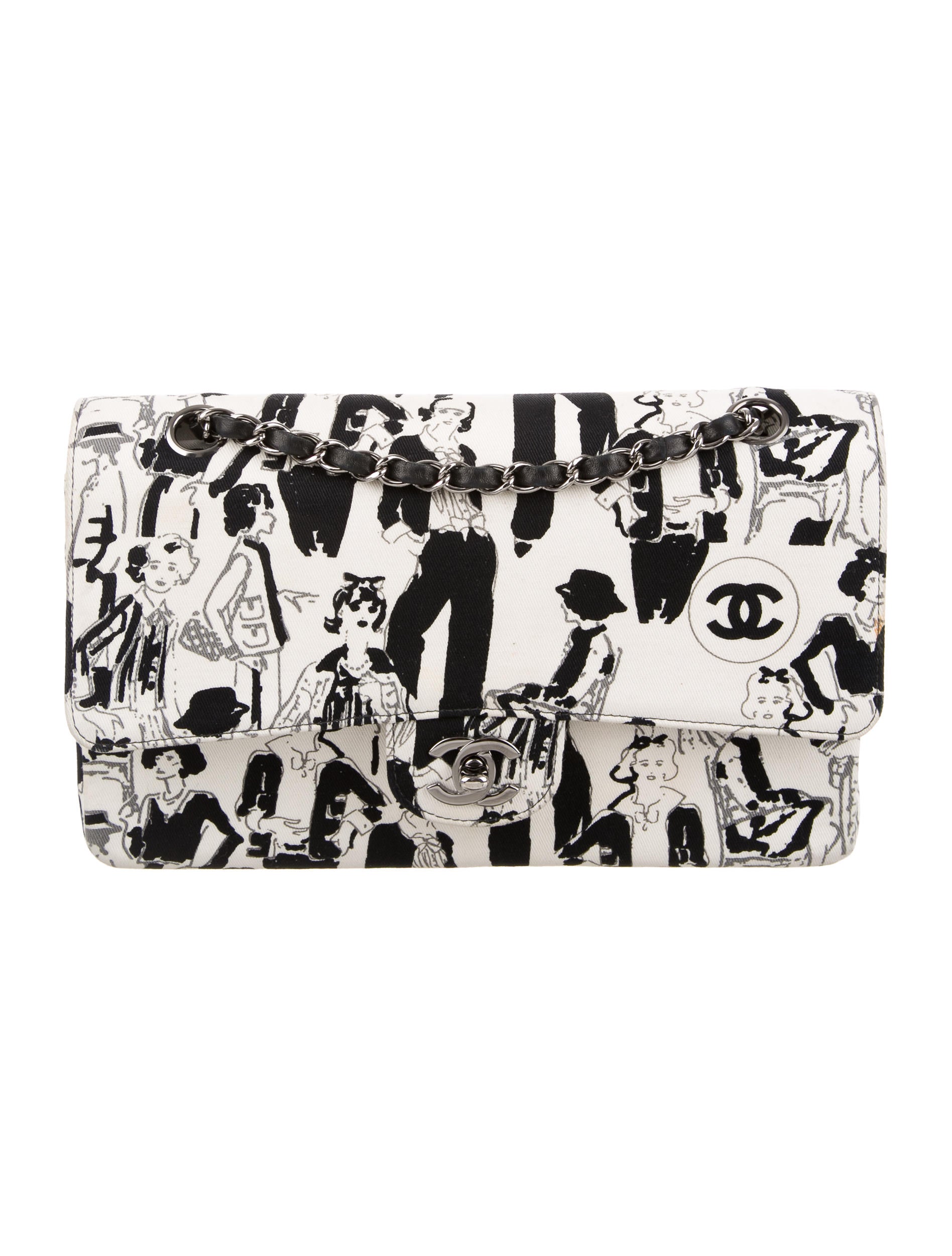 Chanel Coco Mademoiselle Classic Medium Double Flap Bag