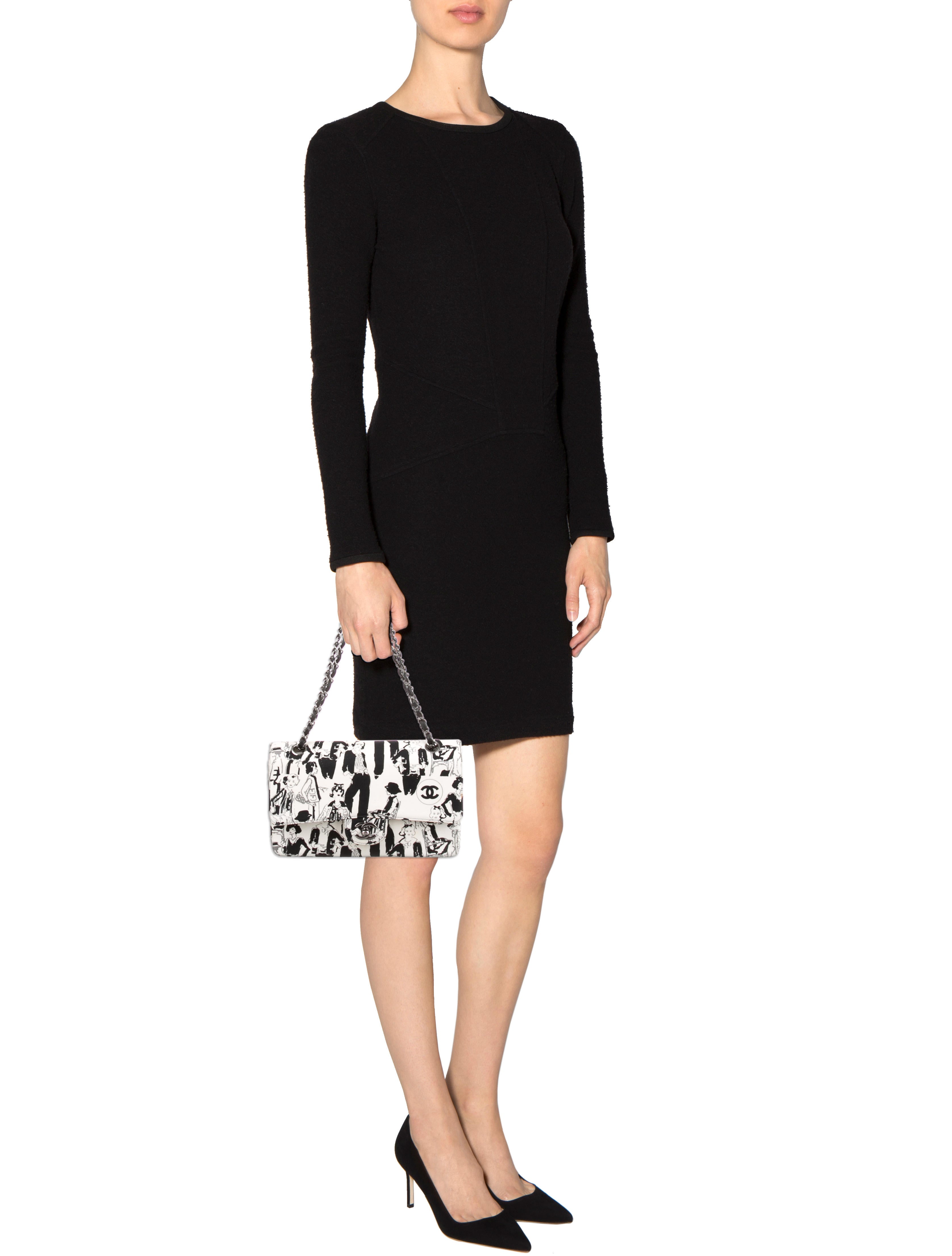 Chanel Coco Mademoiselle Classic Medium Double Flap Bag