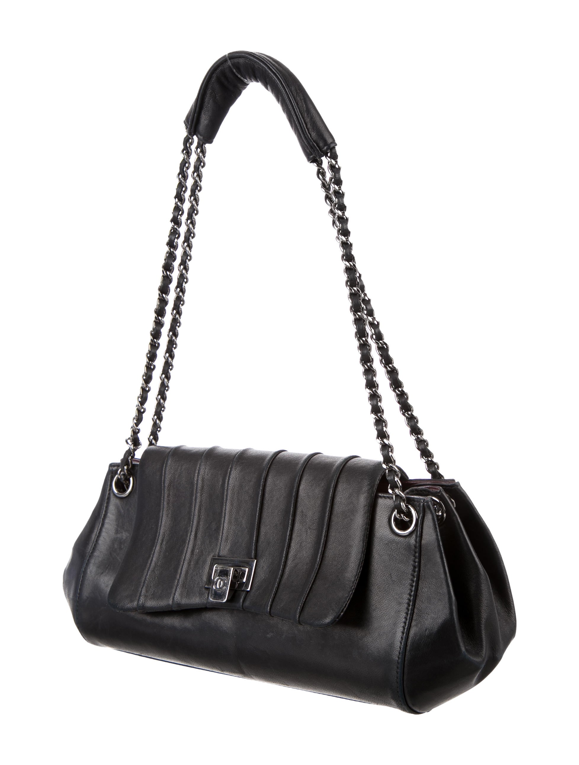 Chanel Accordion Flap Bag Handbags CHA155545 The RealReal