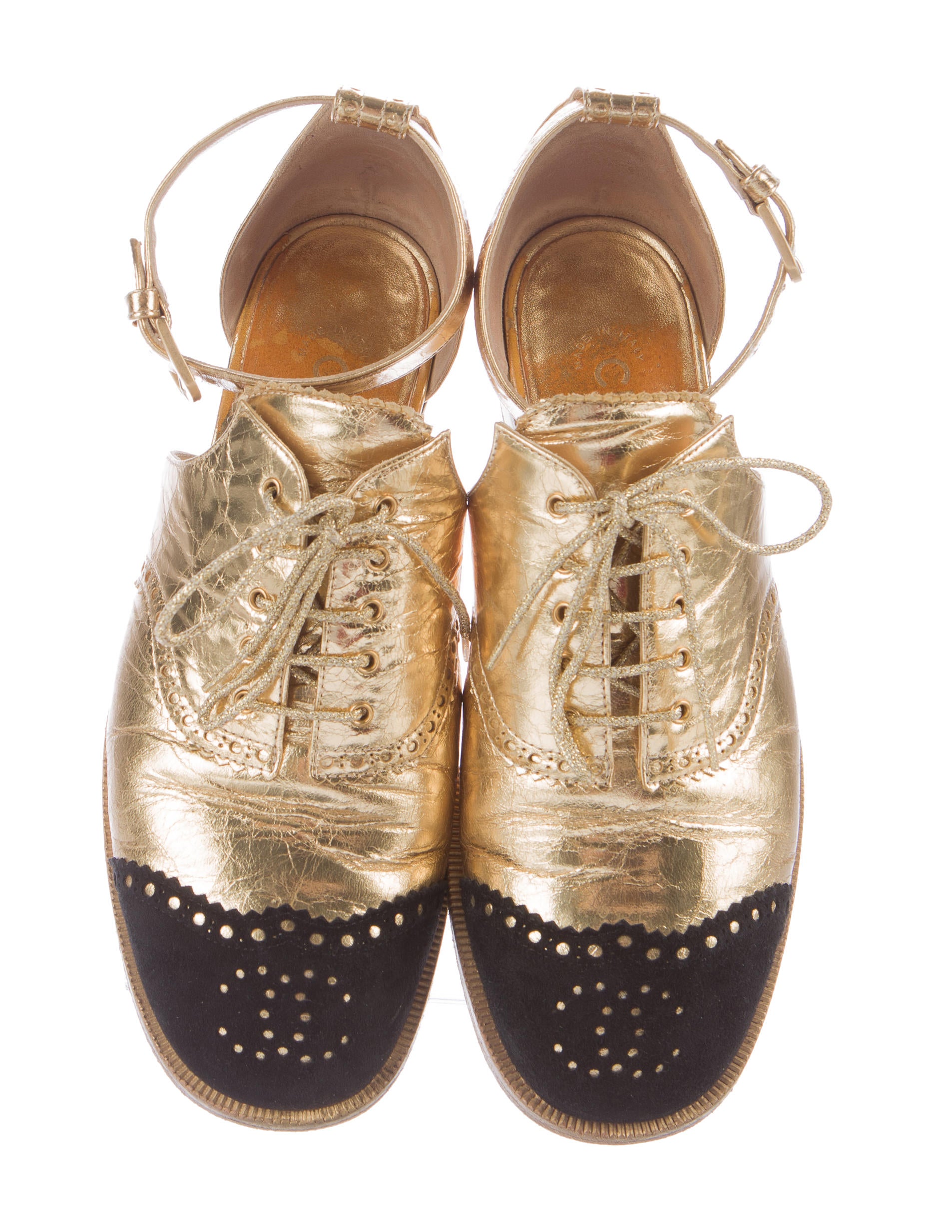 chanel oxford shoes chanel metallic cutout oxfords shoes cha156818 the chanel oxford shoes chanel metallic cutout oxfords shoes cha156818 the