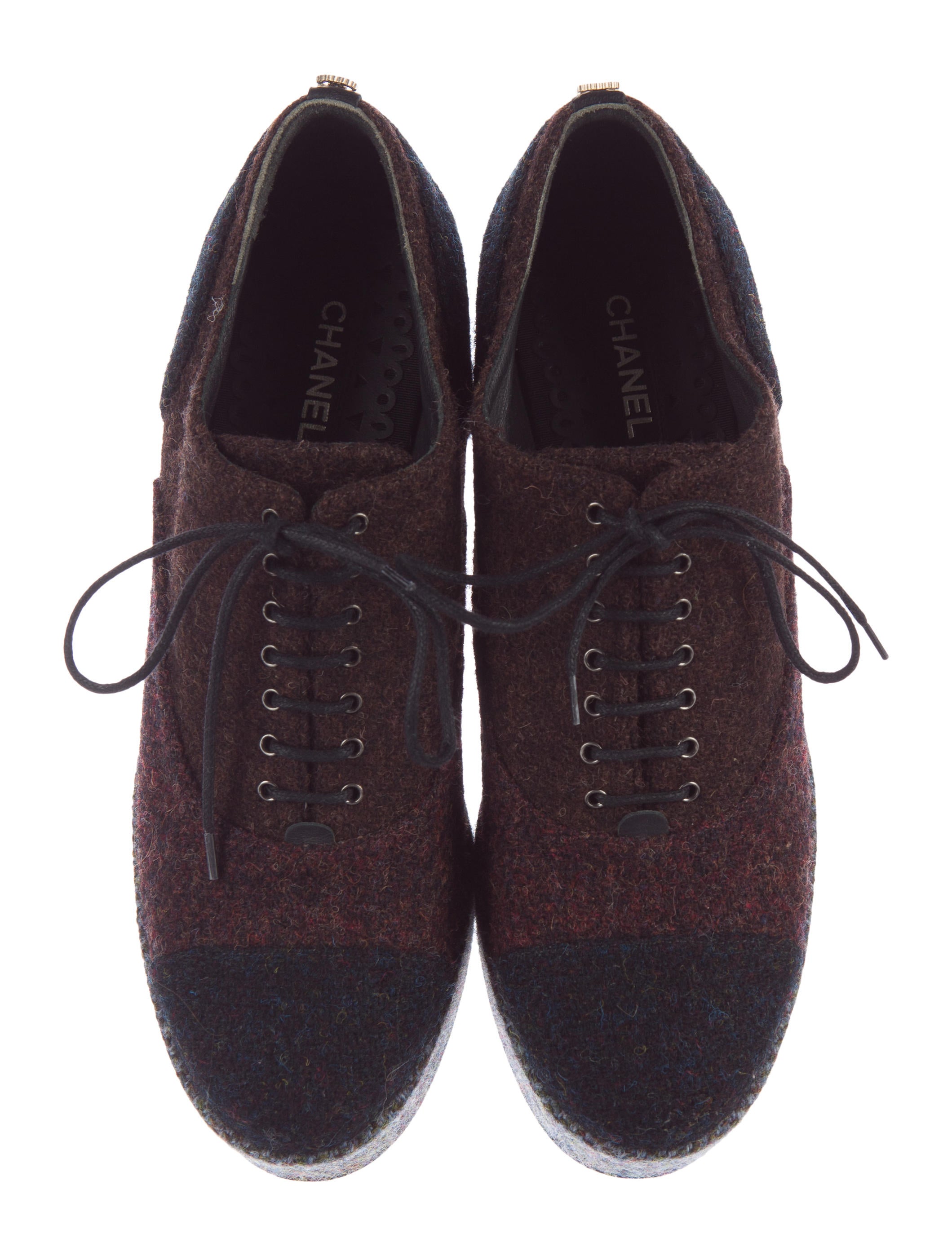 chanel oxford shoes chanel tweed platform oxfords shoes cha156881 the chanel oxford shoes chanel tweed platform oxfords shoes cha156881 the