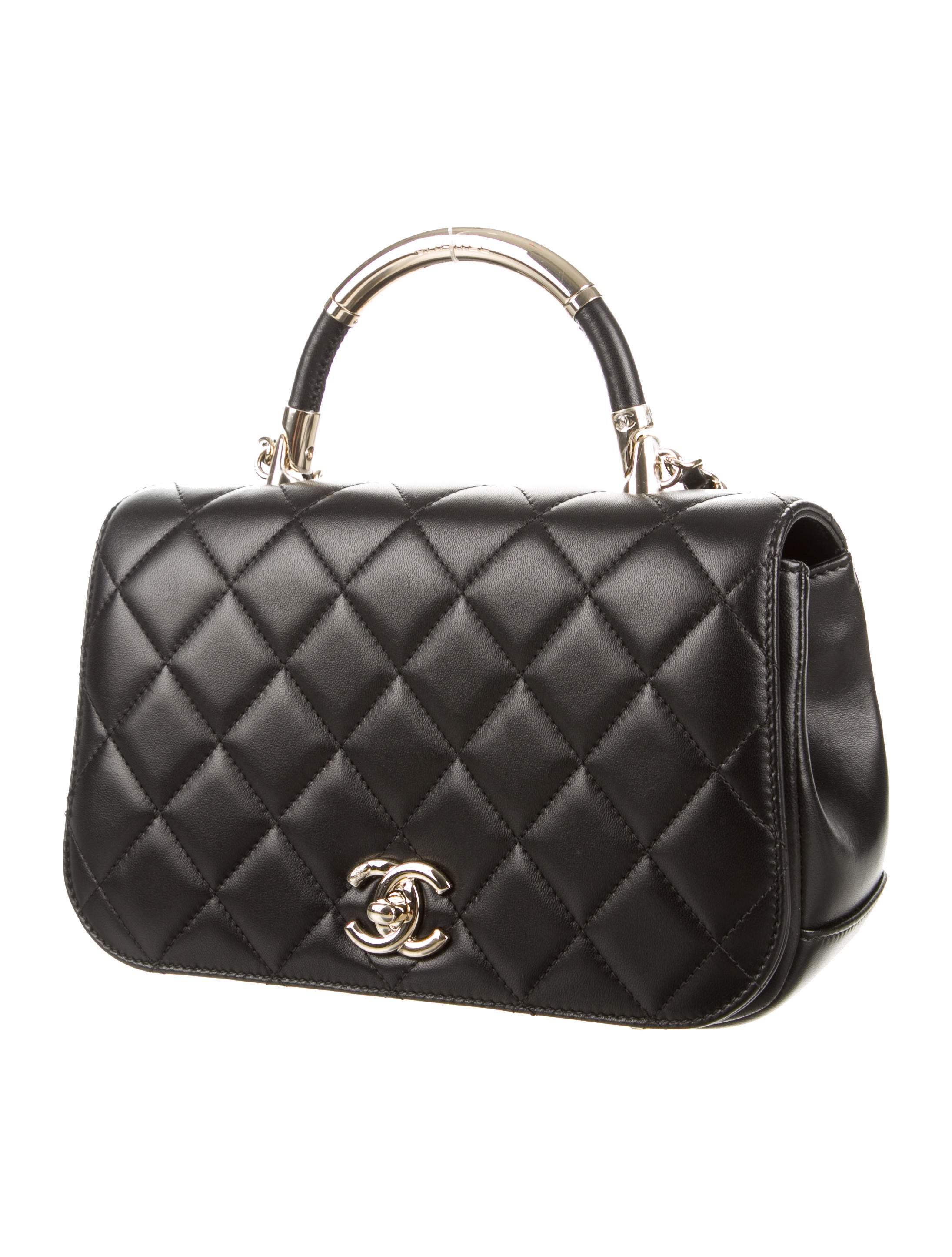 Chanel 2017 Small Carry Chic Flap Bag Handbags CHA157481 The RealReal