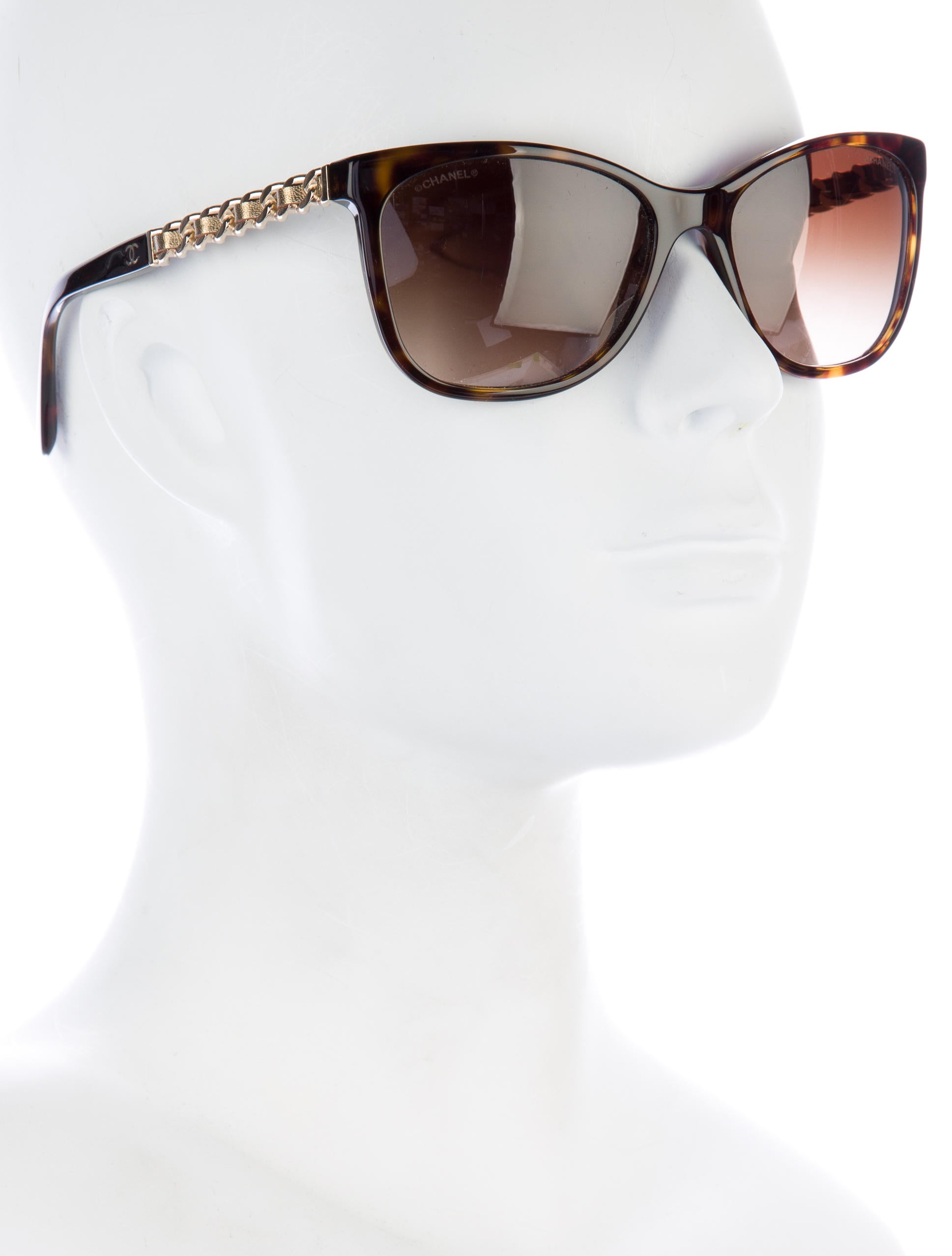Chanel CC ChainLink Sunglasses Accessories CHA158622 The RealReal