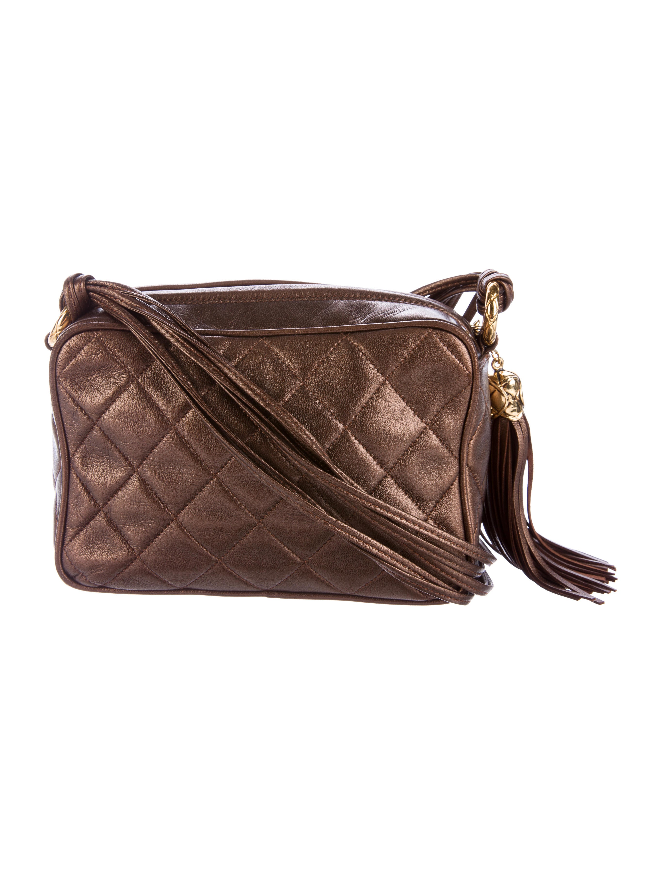 Chanel Metallic Lambskin Camera Bag Handbags CHA158815 The RealReal