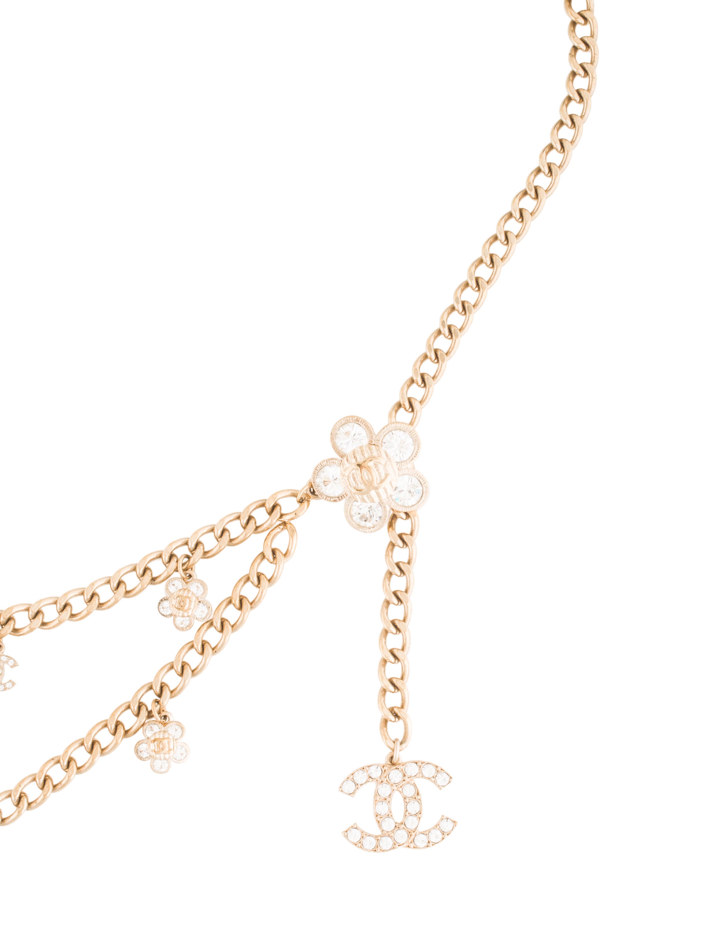 Chanel Crystal CC Chain Waist Belt