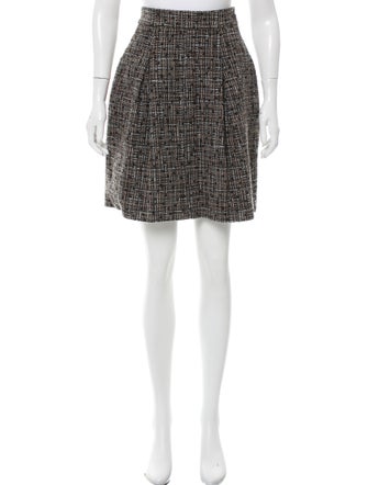Chanel Tweed Knee-Length Skirt