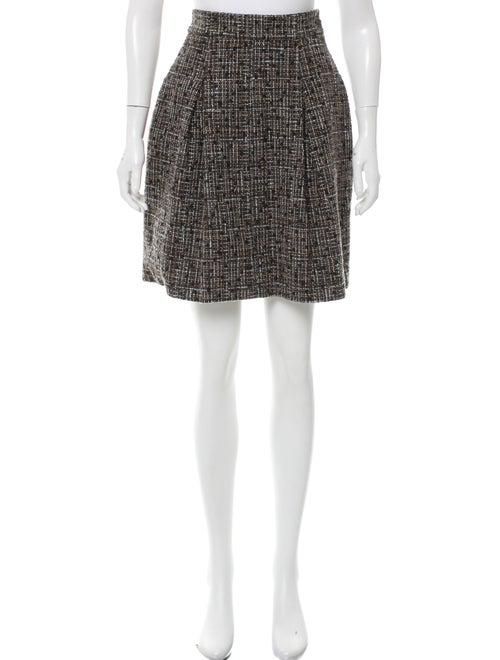 Chanel Tweed Knee-Length Skirt