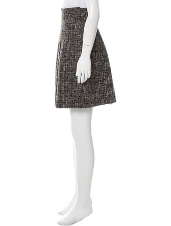 Chanel Tweed Knee-Length Skirt