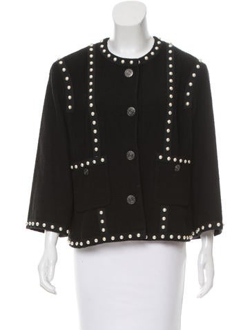 Chanel Embellished Tweed Jacket