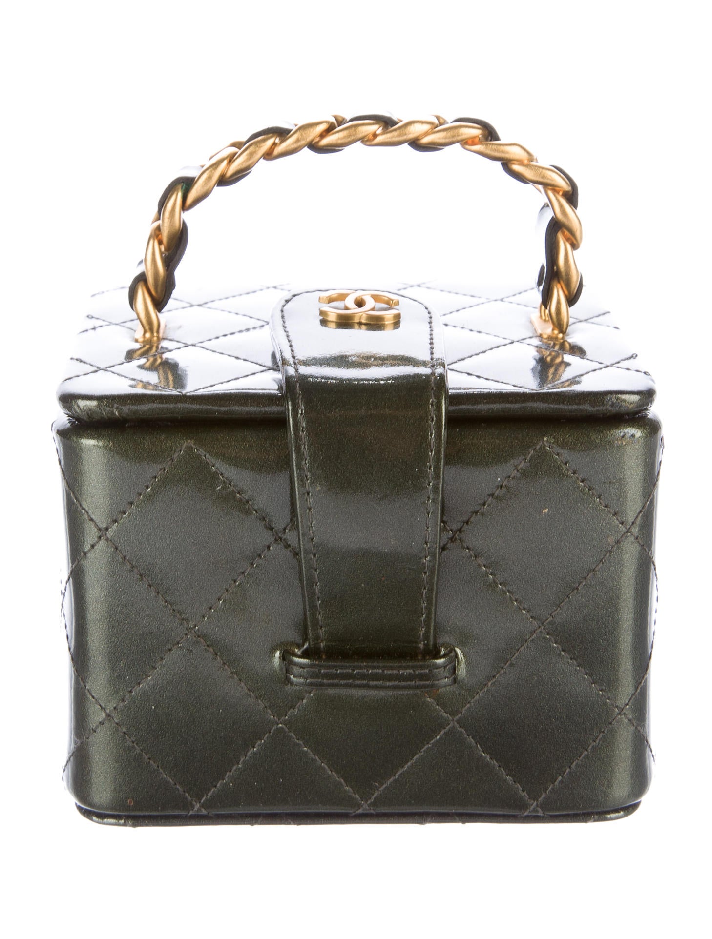 Chanel Patent Vanity Case