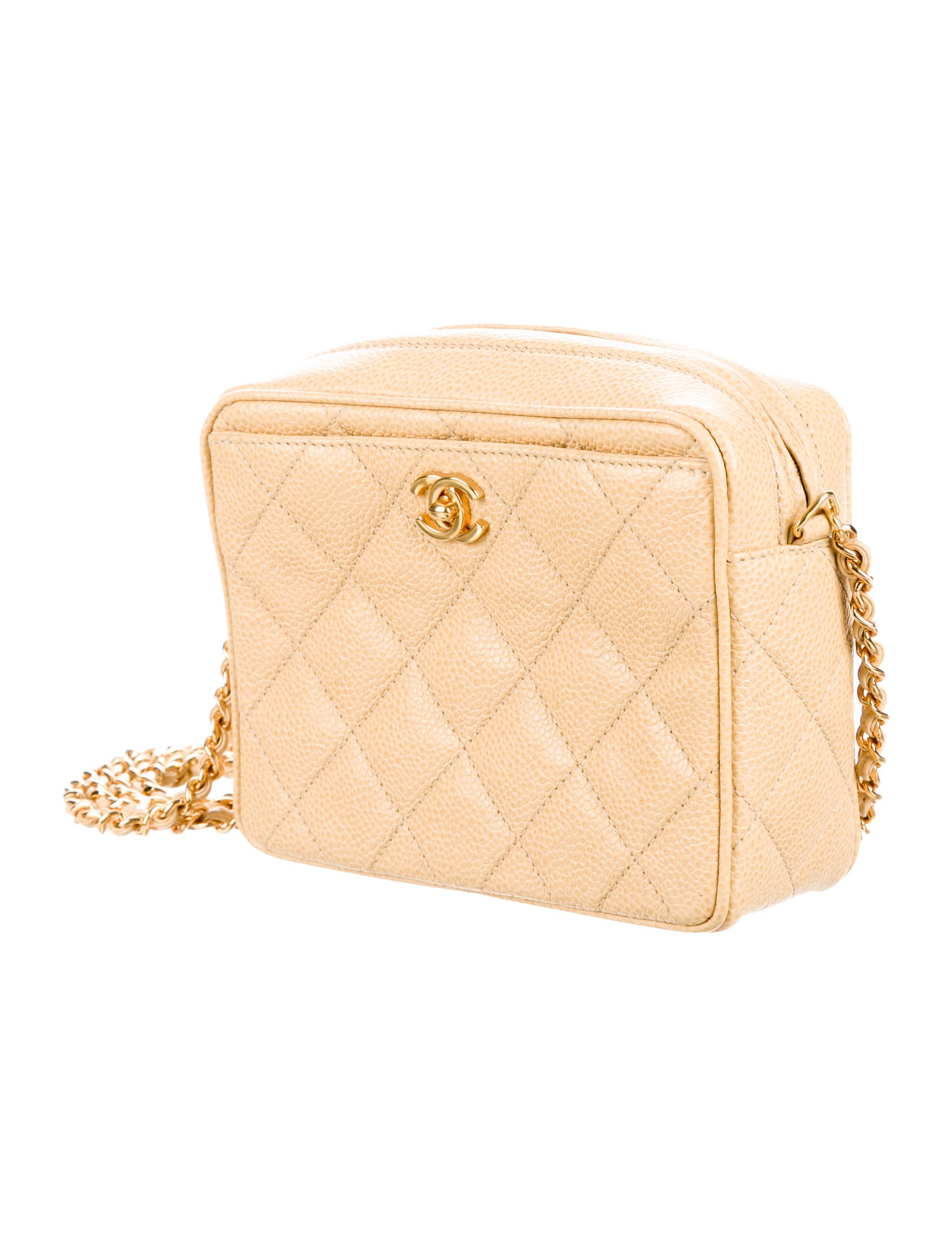 Chanel Mini Quilted Camera Bag Handbags CHA163520 The RealReal