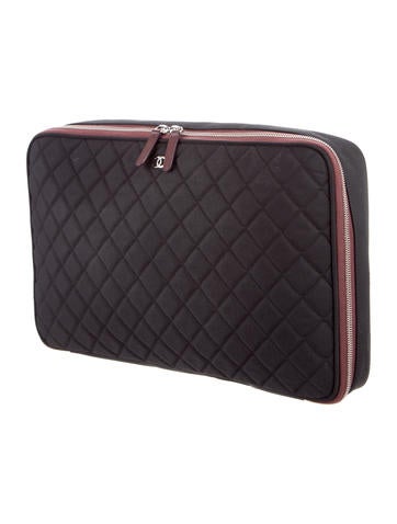 Chanel Quilted Laptop Case - Technology - CHA164796 | The ...